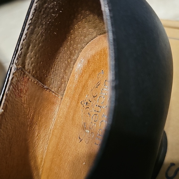 Leather American Duchess Gibson Girl Lace Keyhole Mary Jane 2.5 Edwardian Heel - Picture 13 of 17